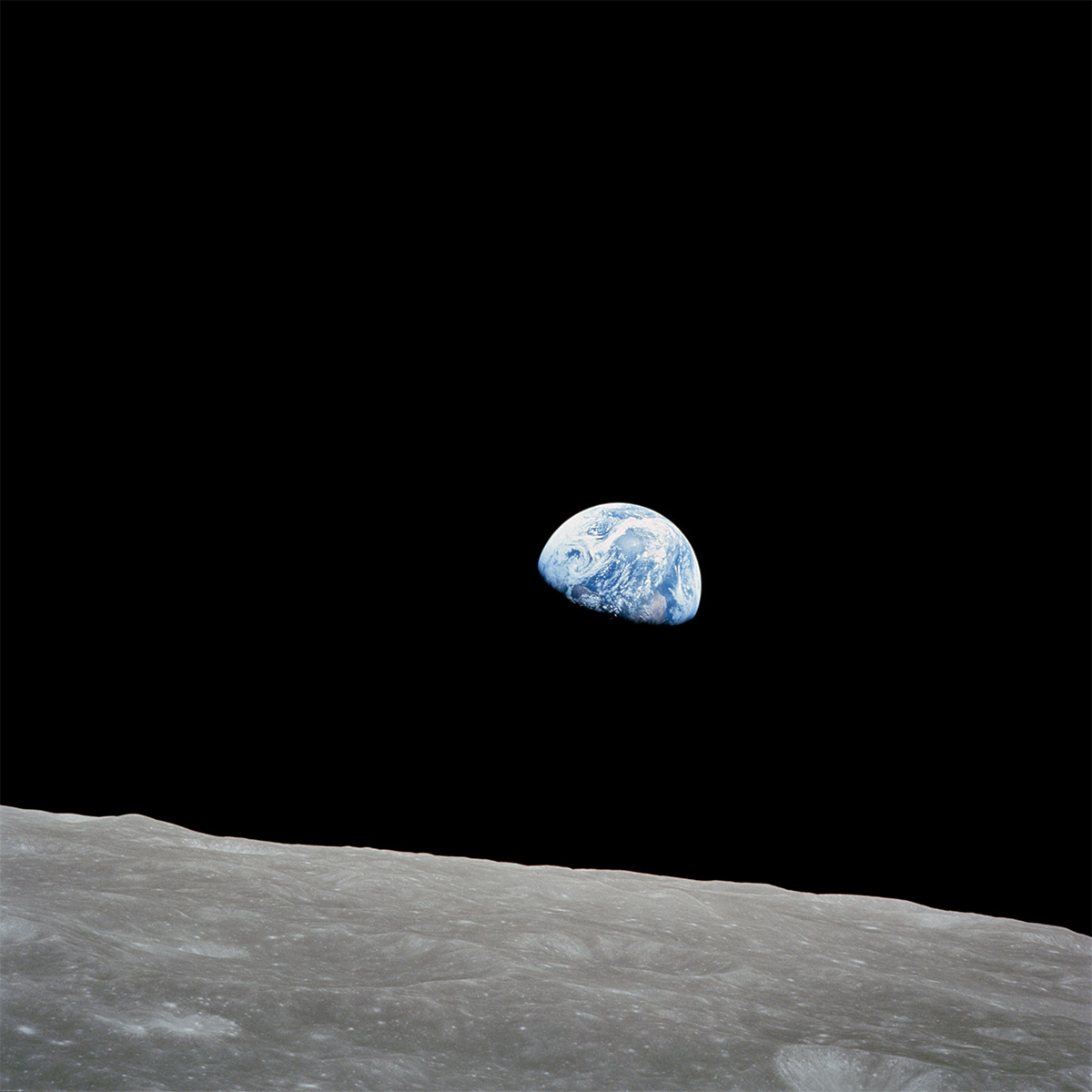 “Earthrise” by NASA Astronaut Bill Anders 1968